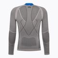 Uomo thermal active manica lunga Mico Odor Zero Mock Neck grigio 6