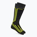 Calze da sci Mico Light Weight Odor Zero X-Static Ski anthracite/fluorescent yellow
