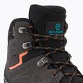 Scarponi da trekking da uomo SCARPA Zodiac Plus GTX squalo/arancio 8