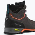 Scarponi da trekking da uomo SCARPA Zodiac Plus GTX squalo/arancio 9