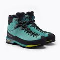 Scarponi da montagna da donna SCARPA Zodiac Tech GTX verde/blu 5