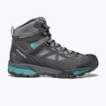 Scarponi da trekking da donna SCARPA ZG Lite GTX grigio scuro/laguna 11