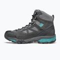 Scarponi da trekking da donna SCARPA ZG Lite GTX grigio scuro/laguna 12