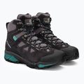 Scarponi da trekking da donna SCARPA ZG Lite GTX grigio scuro/laguna 4