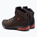 Scarponi da trekking da uomo SCARPA ZG Pro GTX caffè scuro/ruggine 3
