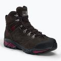Stivali da trekking da donna SCARPA ZG Pro GTX caffè scuro/prugna rossa