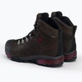 Stivali da trekking da donna SCARPA ZG Pro GTX caffè scuro/prugna rossa 3