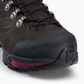 Stivali da trekking da donna SCARPA ZG Pro GTX caffè scuro/prugna rossa 7