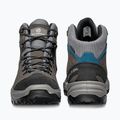 Scarponi da trekking da uomo SCARPA Mistral GTX smoke/lake blue 14