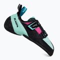 Scarpe da arrampicata da donna SCARPA Vapor V dahlia/aqua 2