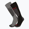 Calze da sci Nordica Uni 2.0 2 paia grigio/antra/nero/antra