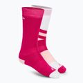 Nordica Multisports Calze da sci invernali per bambini 2 paia fuxia/ rosa/ bianco