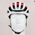 Casco da bicicletta ABUS AirBreaker bianco/rosso 11
