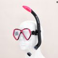 Set di boccagli per bambini Aqualung Cub Combo trasparente/rosa 12