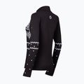 Felpa termica Newland Guenda Full Zip donna nero/bianco 2