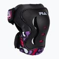 FILA FP Gears set di imbottiture per bambini nero/rosa 3