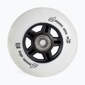 FILA Wheels ABEC 9 90mm/83A 8 pezzi ruote rollerblade bianche con cuscinetti.