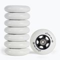 FILA Wheels ABEC 9 90mm/83A 8 pezzi ruote rollerblade bianche con cuscinetti. 2
