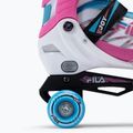 Pattini a rotelle per bambini FILA Joy G bianco/rosa/azzurro 9