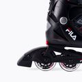 FILA X ONE rollerblade da bambino nero/rosso 7