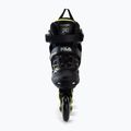 FILA Pattini a rotelle per bambini Wizy Alu nero/lime 4