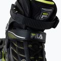 FILA Pattini a rotelle per bambini Wizy Alu nero/lime 5