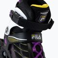 Pattini a rotelle per bambini FILA Wizy G nero/giallo magenta 5