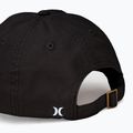 Cappello da baseball Hurley Blank Canvas da uomo, nero 4