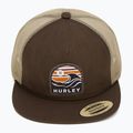 Cappello da baseball Hurley Mavericks Trucker in velluto marrone da uomo 2