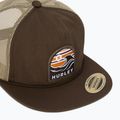 Cappello da baseball Hurley Mavericks Trucker in velluto marrone da uomo 3