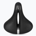 Sella da bicicletta Sportourer Zeta Comfort Gel Flow nera 3