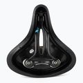 Sella da bicicletta Sportourer Zeta Comfort Gel Flow nera 4