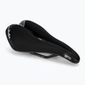 Sella da bici Selle Italia Sportouring S 5 Superflow, Fec Alloy Rail, Soft-Tek, Light Gel nero