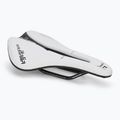 Sella da bici Selle Italia Novus Boost Evo TM, Superflow, Manganese Rail, Soft-Tek bianco