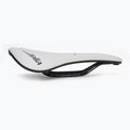 Sella da bici Selle Italia Novus Boost Evo TM, Superflow, Manganese Rail, Soft-Tek bianco 2