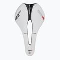 Sella da bici Selle Italia Novus Boost Evo TM, Superflow, Manganese Rail, Soft-Tek bianco 3