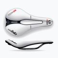 Sella da bici Selle Italia Novus Boost Evo TM, Superflow, Manganese Rail, Soft-Tek bianco