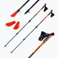 Bastoncini da nordic walking GABEL Carbon XT 3S 100 F.L. nero-arancio 7009351420000 4