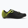 Northwave Core Plus 2 scarpe da strada uomo nero/giallo fluo 2