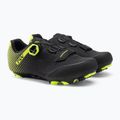 Scarpe da ciclismo MTB da uomo Northwave Origin Plus 2 nero/giallo fluo 5