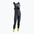 Pantaloni da ciclismo Northwave Active Colorway da uomo antracite/giallo fluo