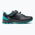 Scarpe da ciclismo MTB da donna Northwave Escape Evo nero/turchese 9