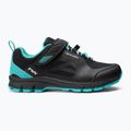 Scarpe da ciclismo MTB da donna Northwave Escape Evo nero/turchese 2