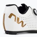 Scarpe da strada Northwave Revolution 3 bianco/bronzo da uomo 9