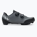 Scarpe da ciclismo da uomo MTB Northwave Rebel 3 grigio scuro 2