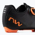 Scarpe da ciclismo MTB da uomo Northwave Razer 2 antracite/arancio 10