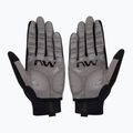 Guanti da ciclismo Northwave Spider Full Finger da uomo grigio/nero 2