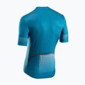 Maglia da ciclismo Northwave Origin blu/grigio da uomo 2