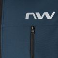 Giacca da ciclismo Northwave Easy Out Softshell da uomo blu profondo/verde foresta 3