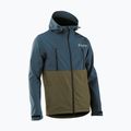 Giacca da ciclismo Northwave Easy Out Softshell da uomo blu profondo/verde foresta 5